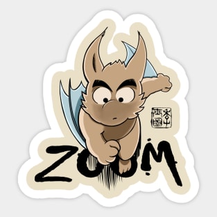 Bonkers the Bat: Zoom Sticker